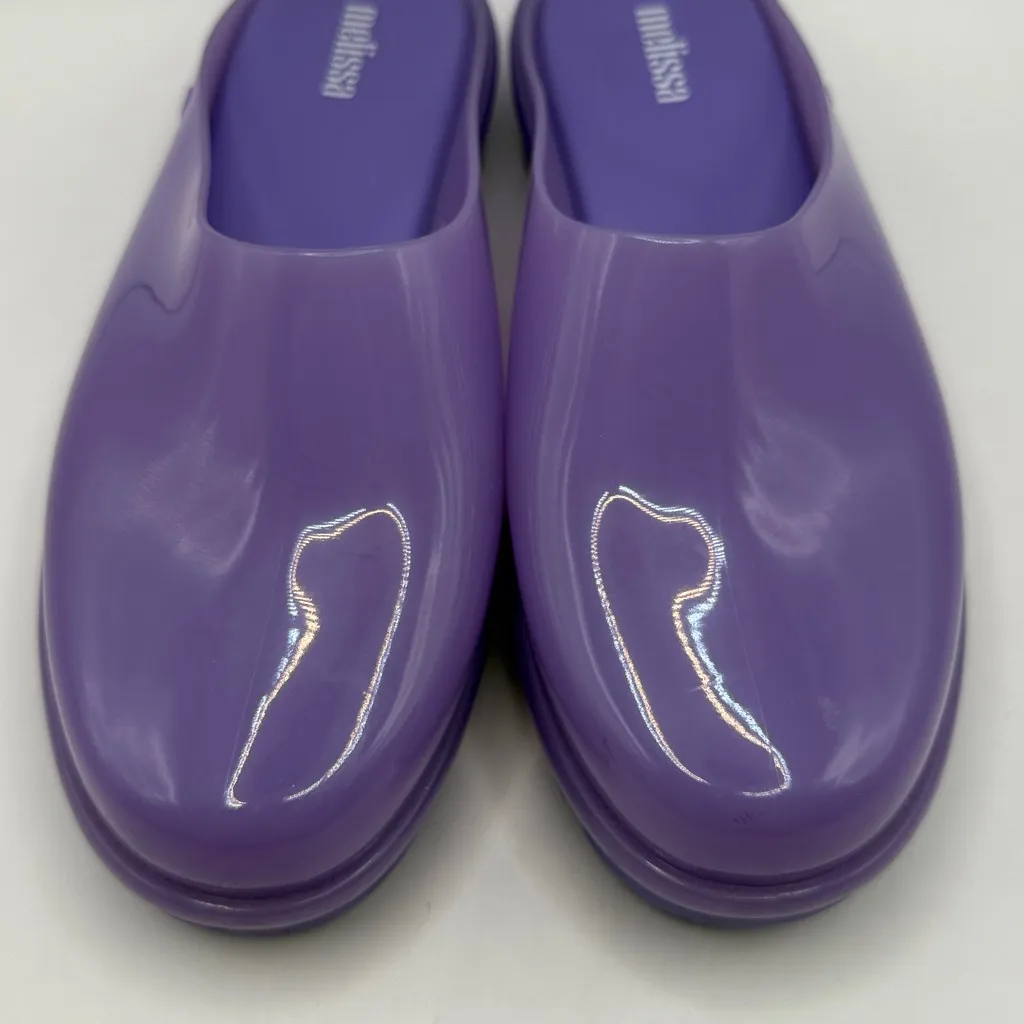 Melissa Smart Clogs in‎ Lilac Size US 7 - Image 4
