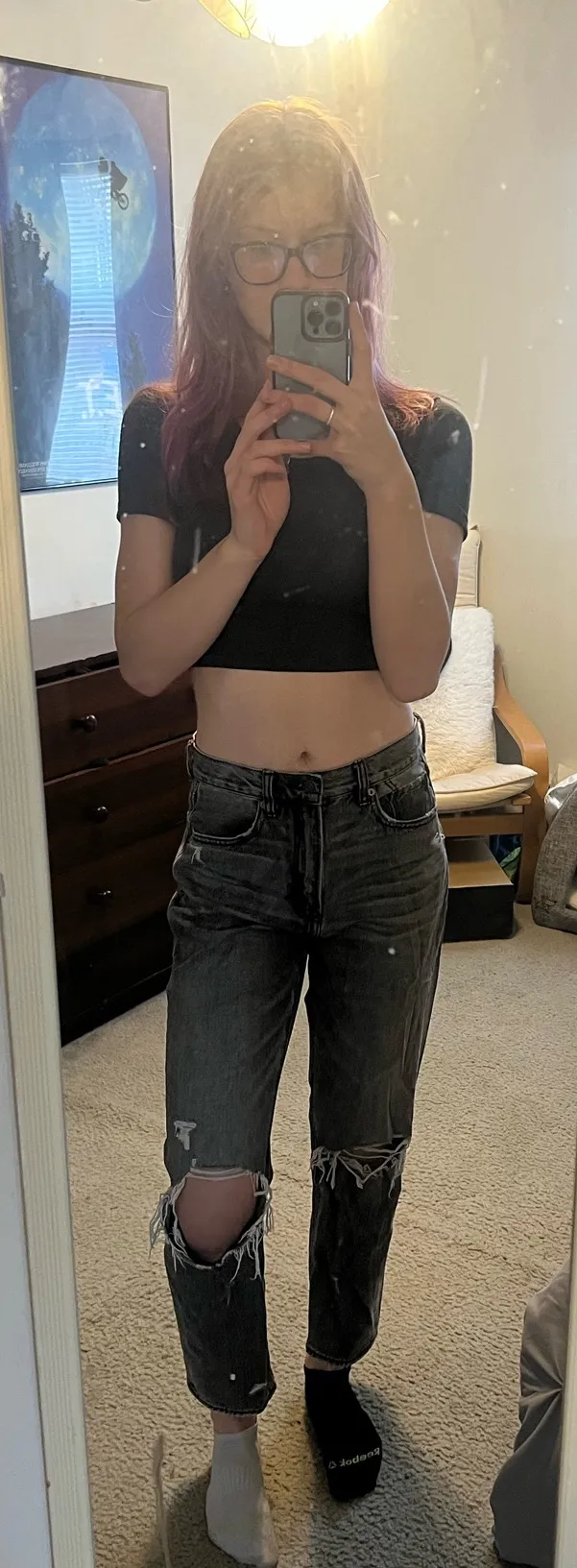 American Eagle Ripped Jeans - Image 3