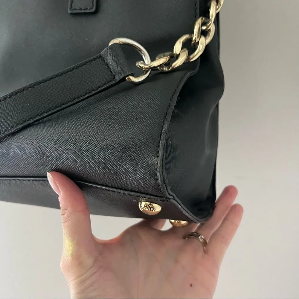 Michael Kors Large Hamilton Bag Black - Image 3