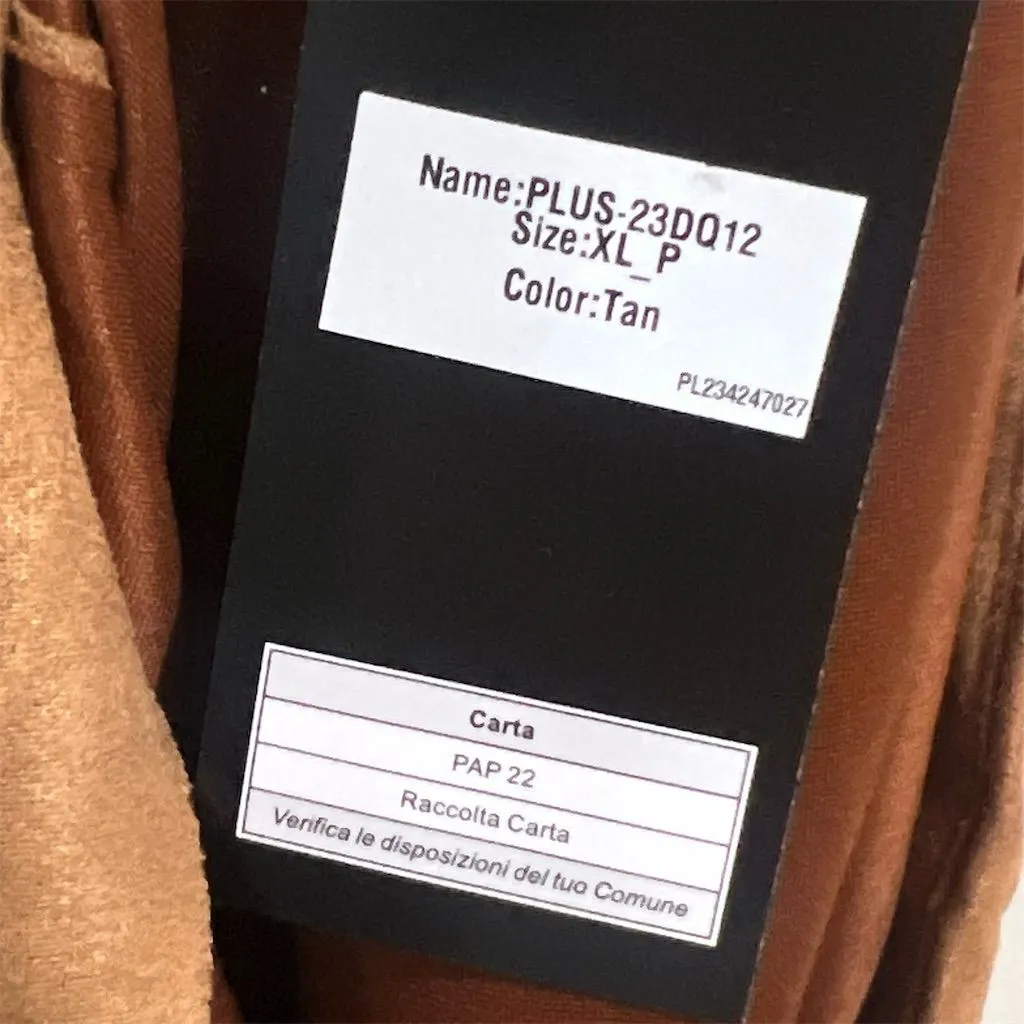 Relish Noless Women's XL Brown Fringe Mini Skirt Bohemian Casual Party Size 1X - Image 11