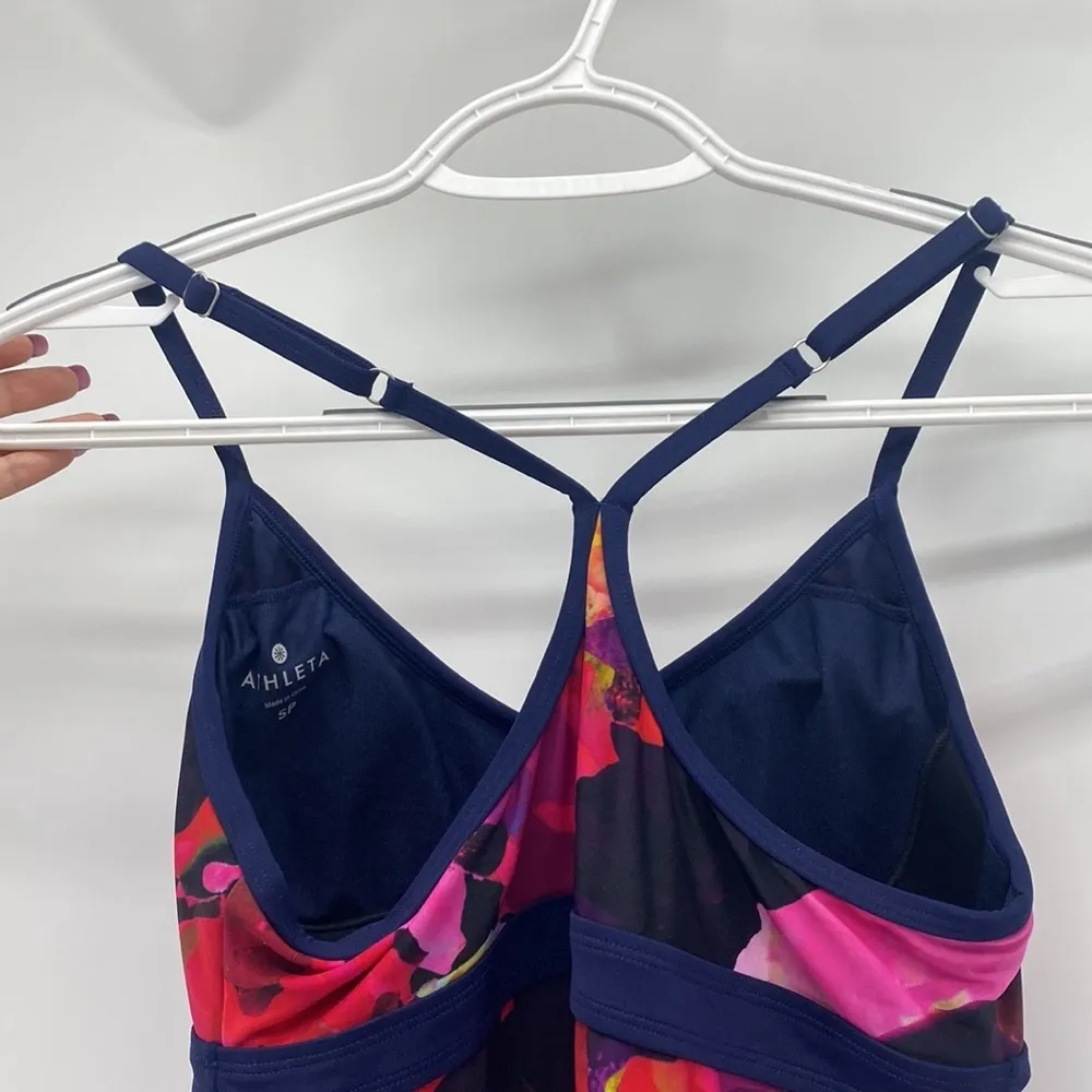 Athleta Shorebreak Athletic Floral Dress floral adjustable straps summer - Image 5