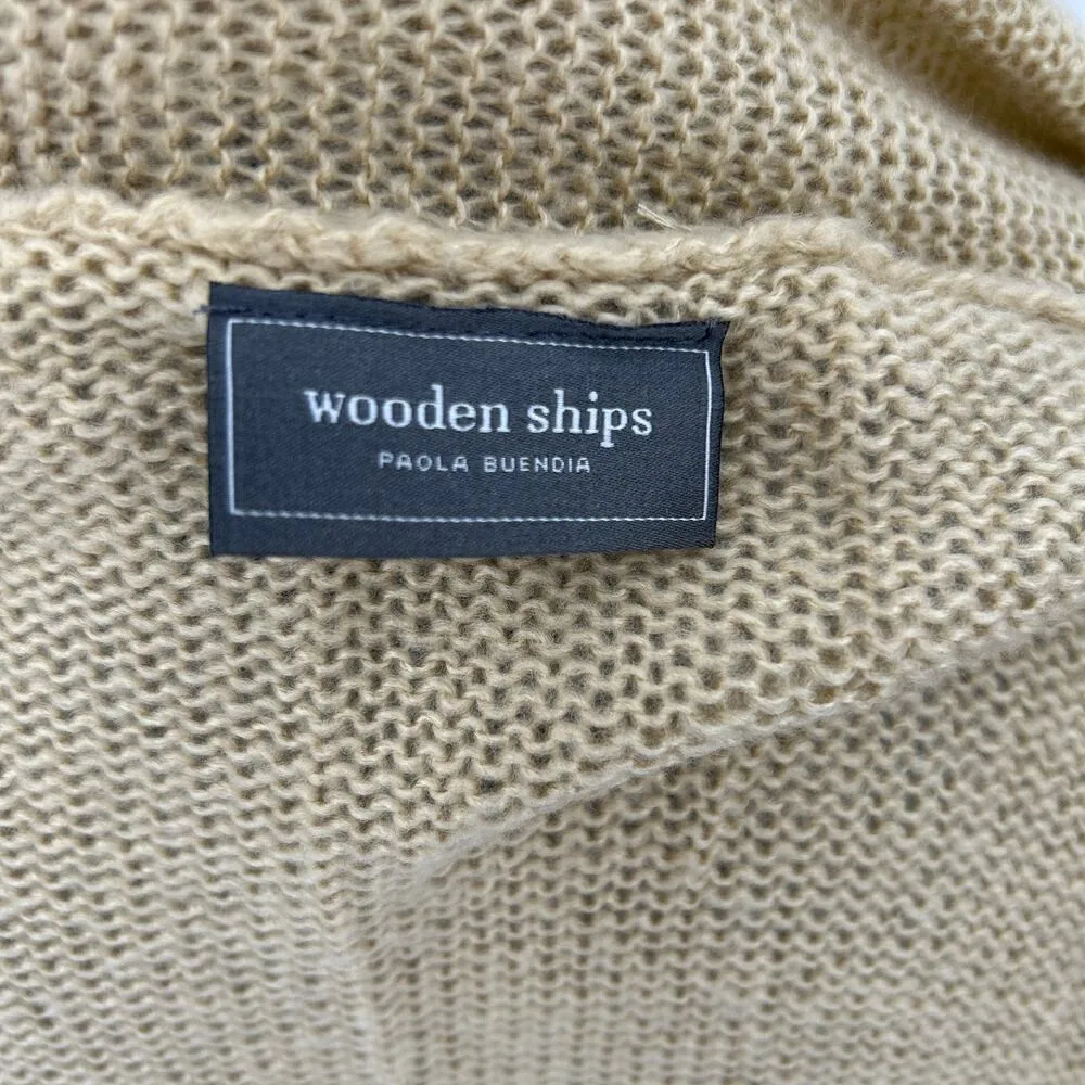 Wooden Ships Knit Cardigan Mohair Wool Blend Size S/M Anthropologie NWOT - Image 5