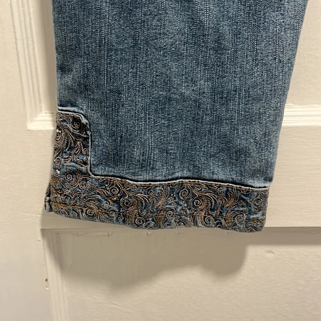 COS Blue Cropped Jeans - Image 7