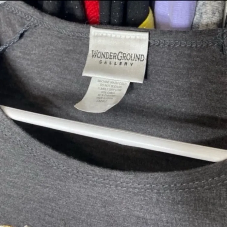 Disney parks wonderground gallery maleficent dark fairy john coulter tshirt NWT - Image 3