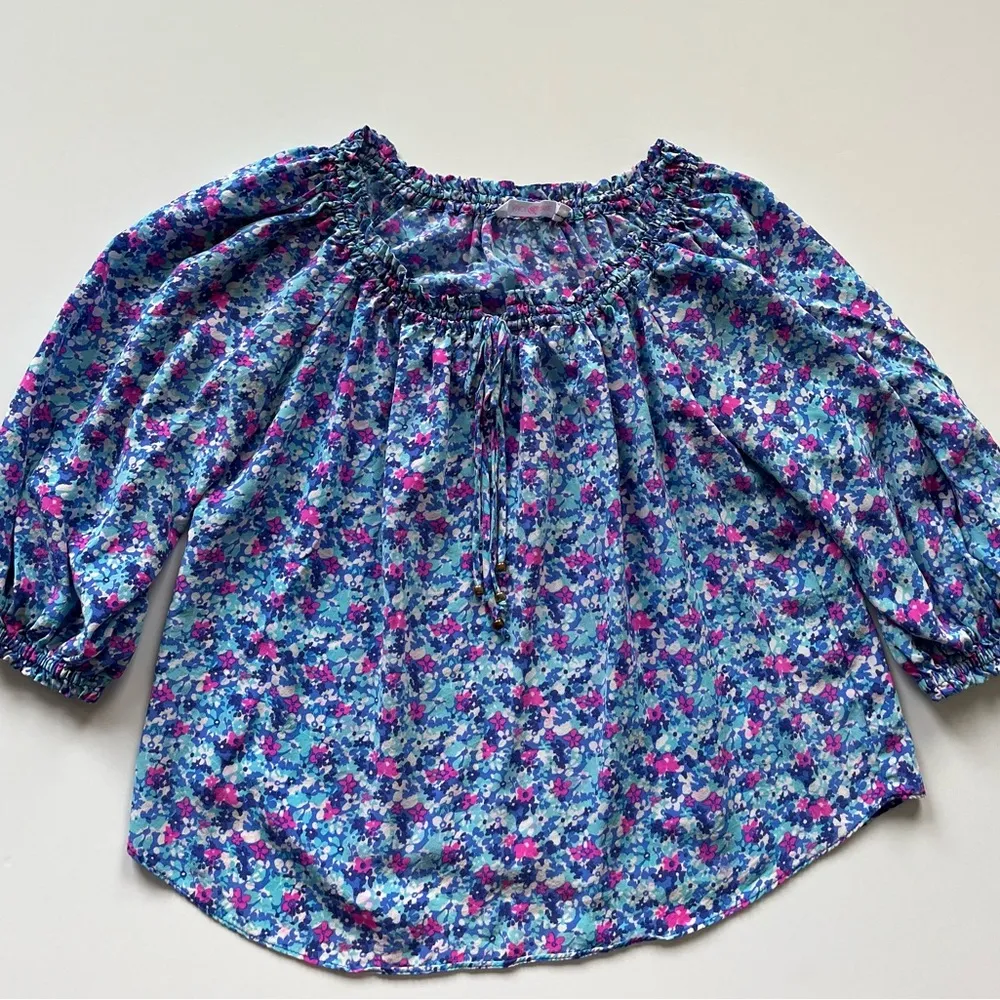 Alice & Trixie 100% Silk Top -Size Small - Image 2