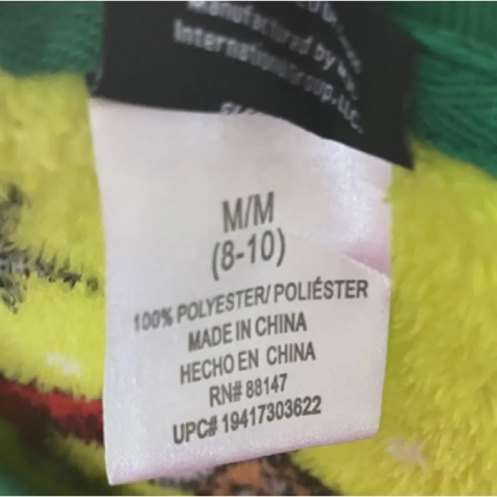 Dr. Seuss Grinch fluffy romper size size Medium - Image 3