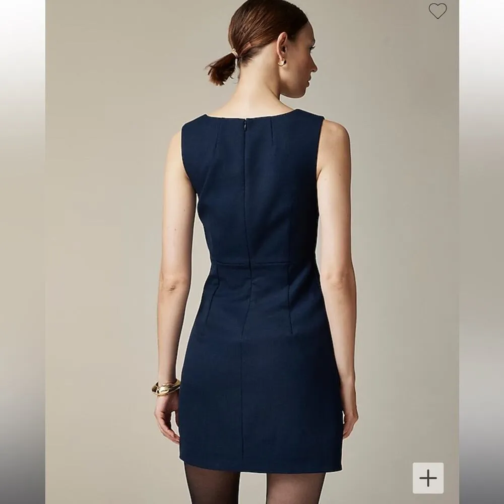 J.Crew  Sofia sleeveless dress in structured wool - Image 3