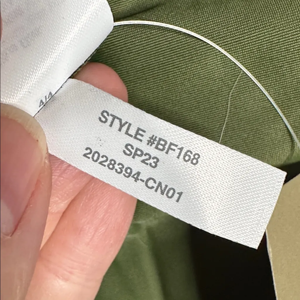 NWT J.Crew Re-Imagined Cypress Green Ruched High-Rise Bikini Bottom Size 2X - Image 8