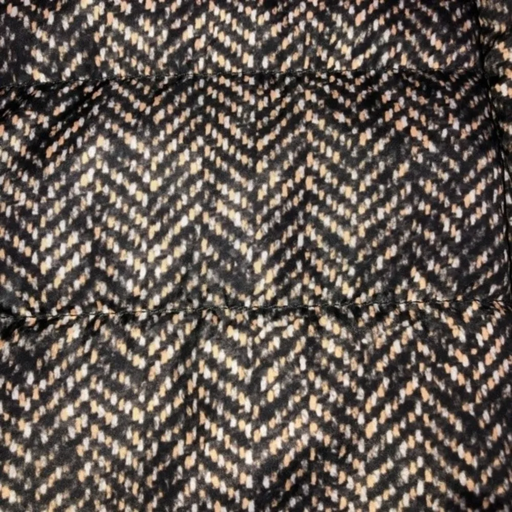 Rafaela Gray Print Puffy Vest SZ L - Image 4