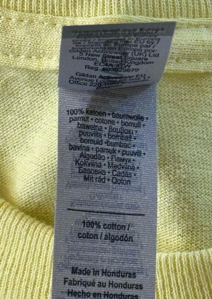 I’m a Softball Mom…Women’s Medium Yellow T-Shirt Short Sleeve - Image 5