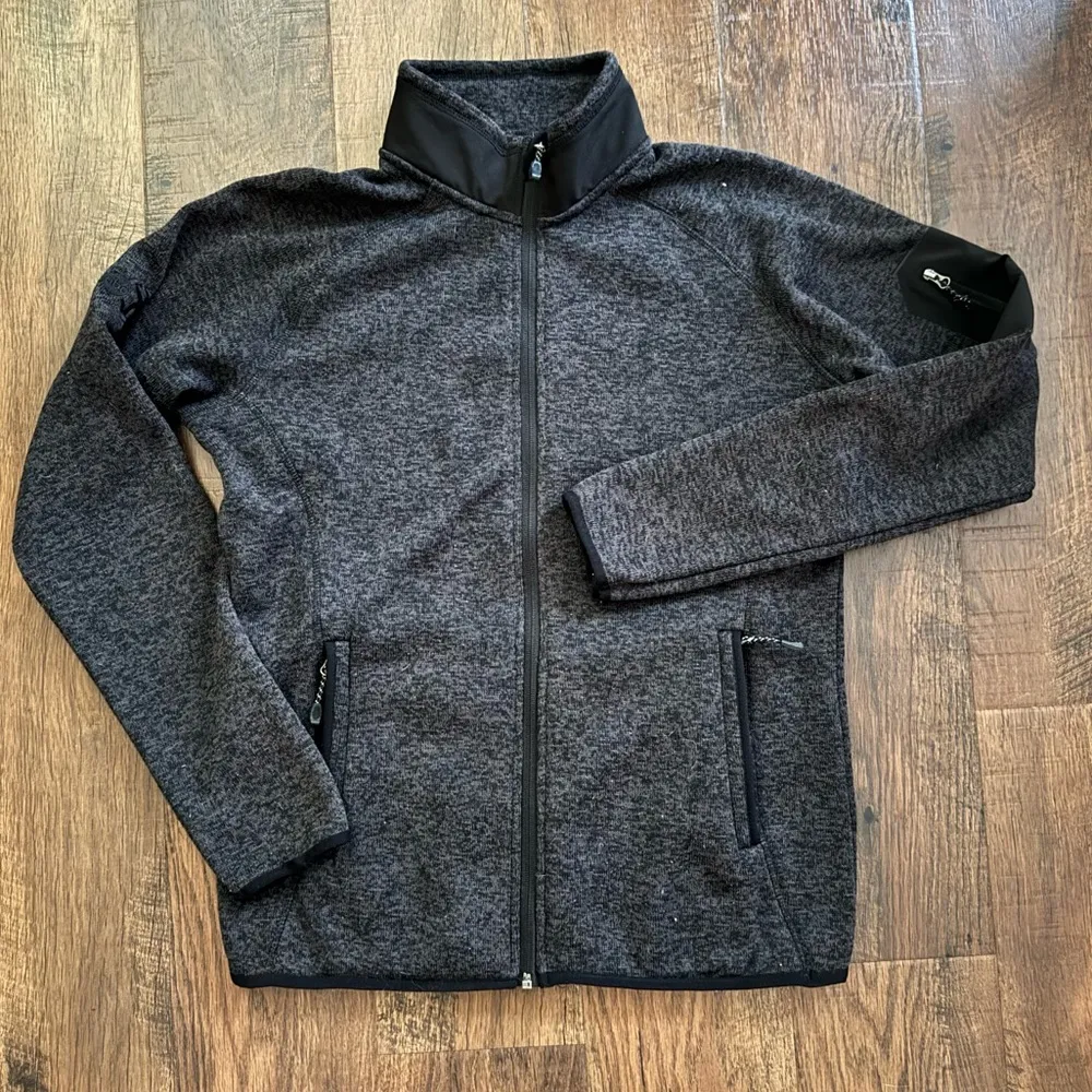 FOSSA Apparel zipper unisex sweatshirt, ABC CHANNEL 7, swag, size M Size M - Image 3