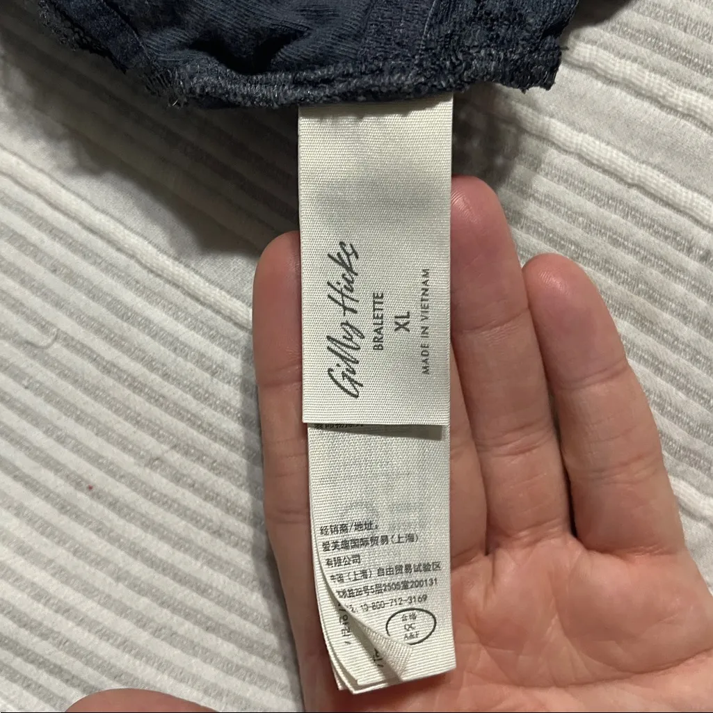 Gilly Hicks  Navy Bralette - Image 3