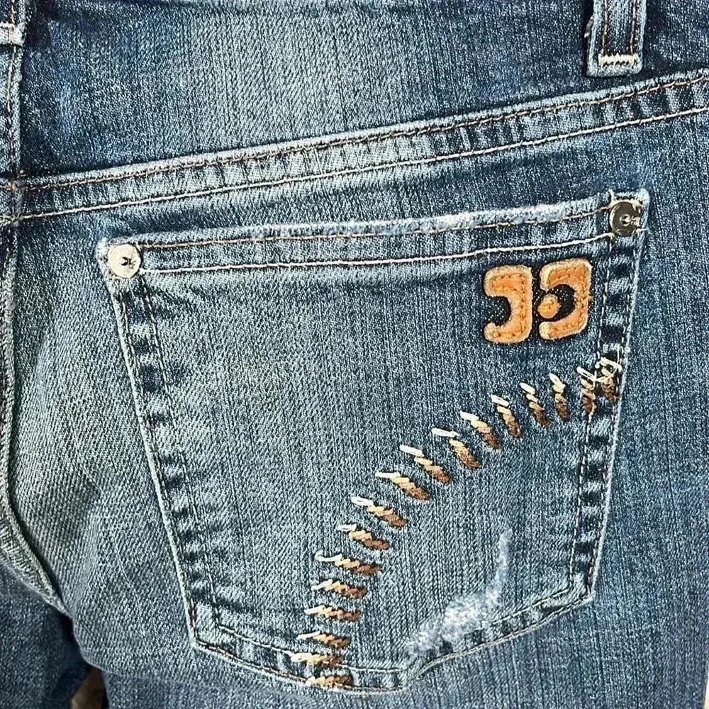 Joe's Honey Kicker Sz 26 Distressed Cropped Jeans Ankle Capri Casual‎ Stretch - Image 3