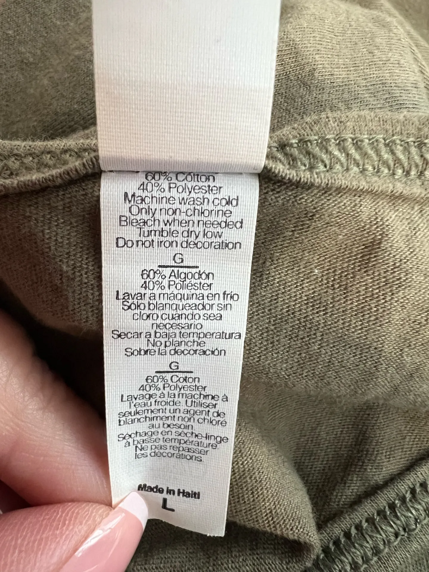 Next Level “LA Fitness “ Olive Green Women's Tank Top - Image 5