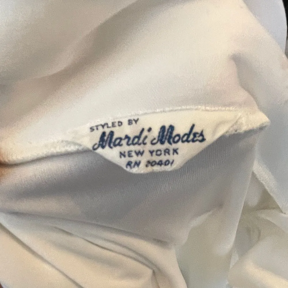Vintage Mardi Modes Top White - Image 2