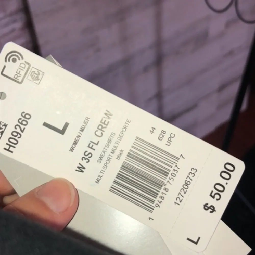 adidas Women's Primegreen Comfort Fleece Loose Cropped Black 3-Stripes T… - Image 16