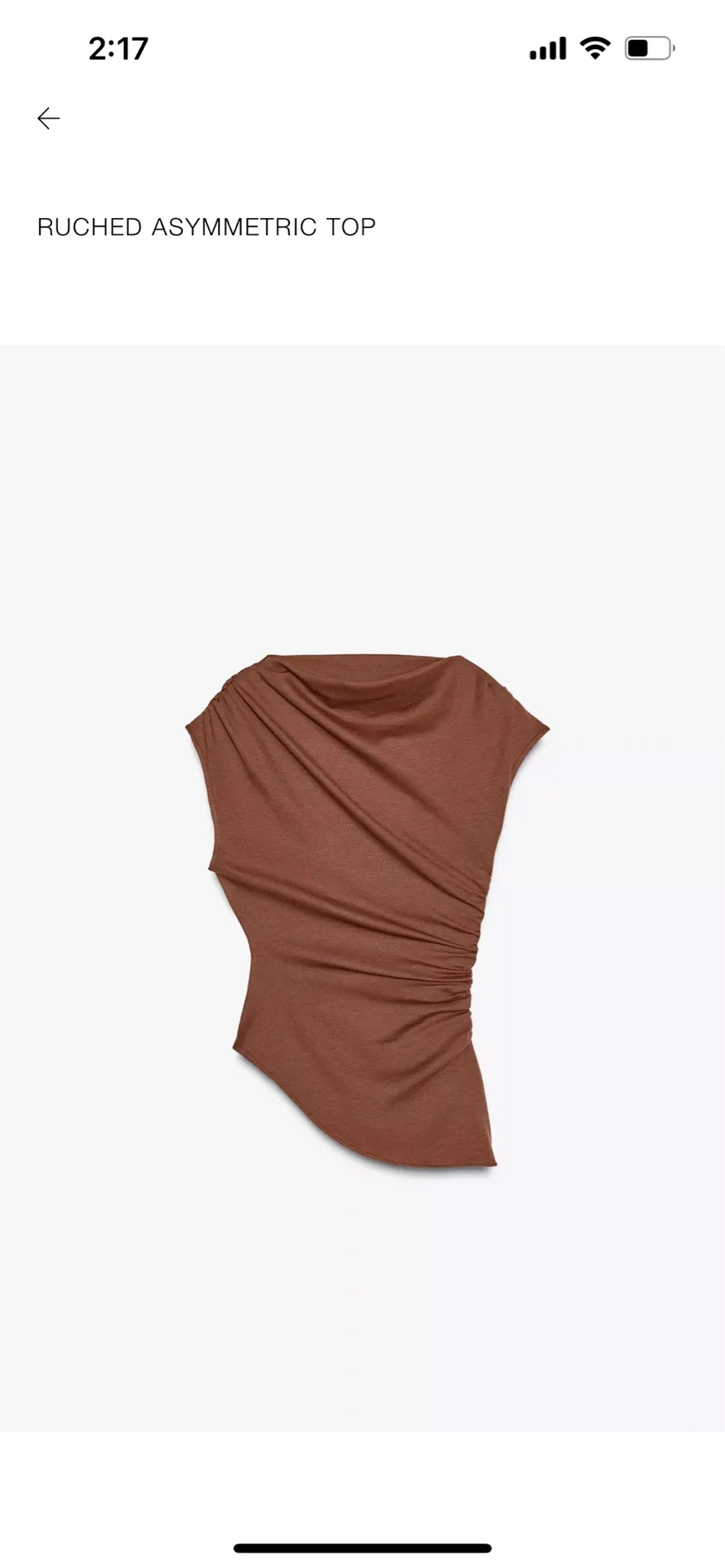 ZARA Brown  Top - Image 2