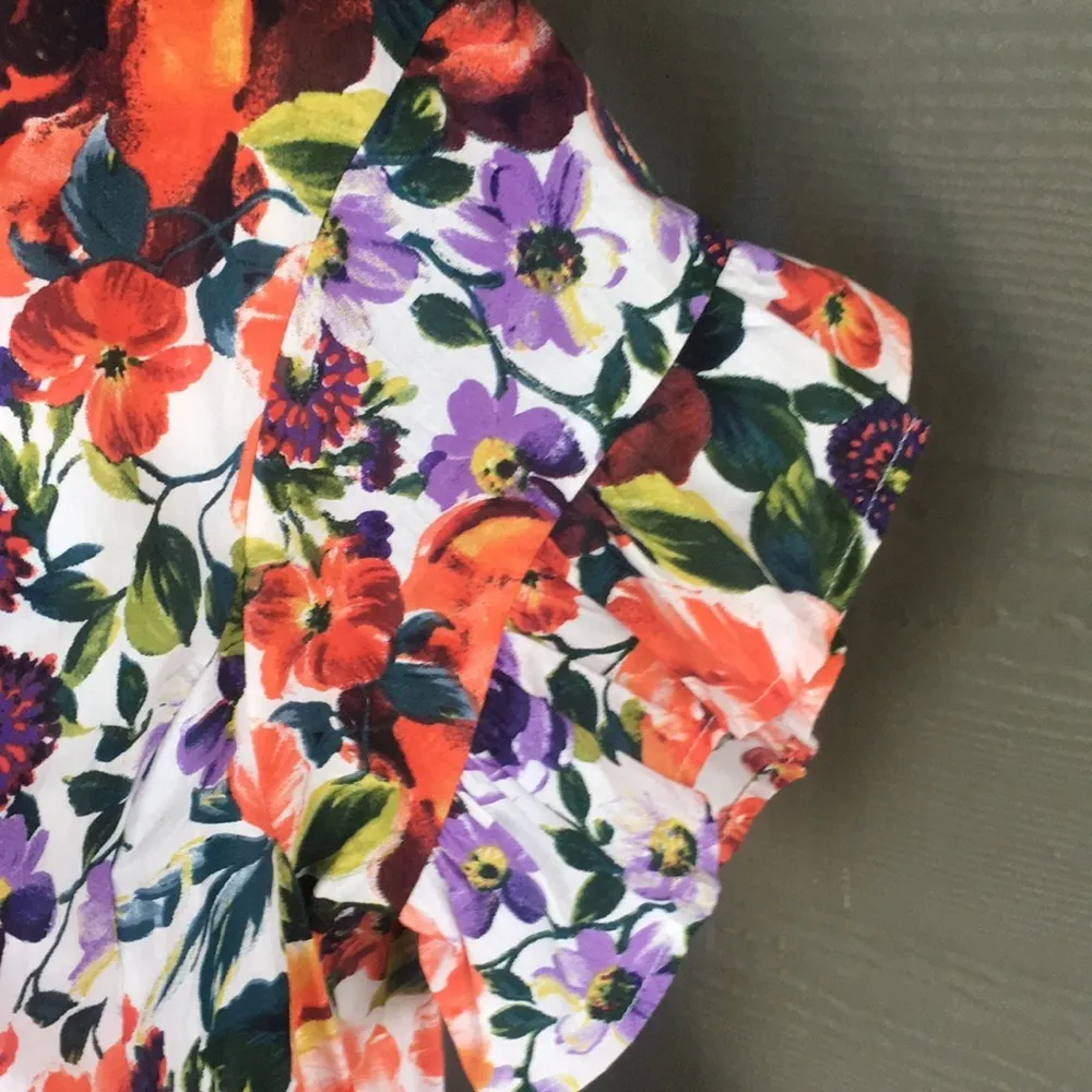 Umgee Short Sleeve Floral Dress - Image 3