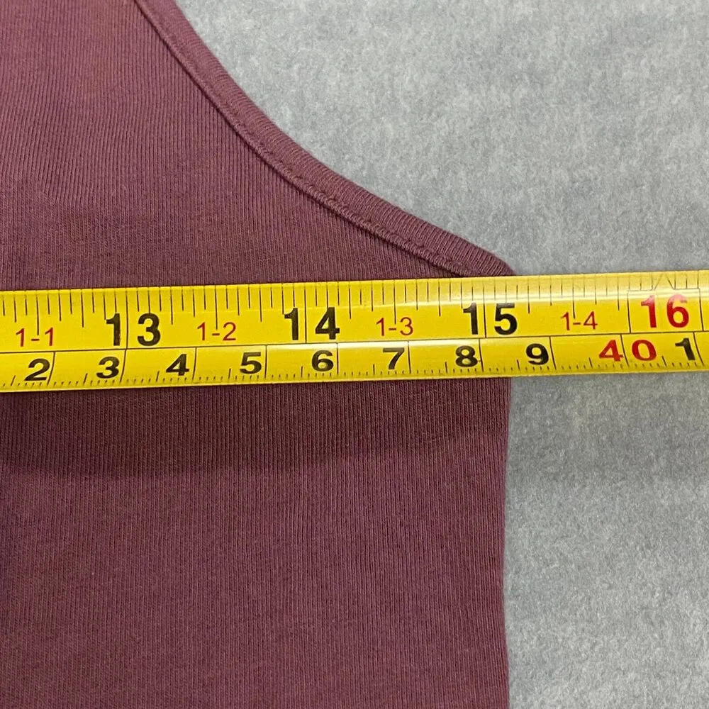 Vintage Y2K Cami Tank Top Womens Small Petite Embroidered Vneck Spaghetti Strap - Image 7