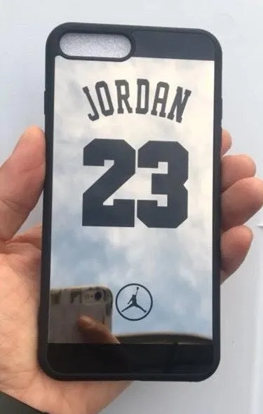 iPhone 6/6s Cute NBA 23 Michael Jordan Mirror Case Black - Image 5