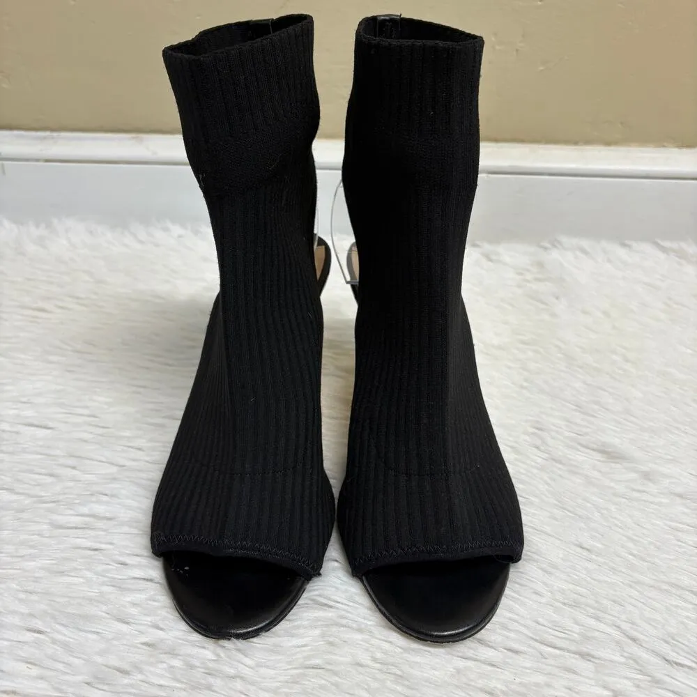 Leith Women’s Beckon Open Toe Sock Bootie Black Size 7.5 - Image 3
