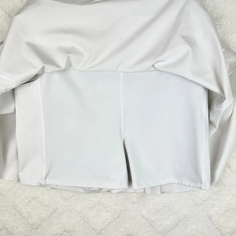 Ace Tennis Skort 13.5" Size 1X Bright White Golf Athletic Running - Image 11