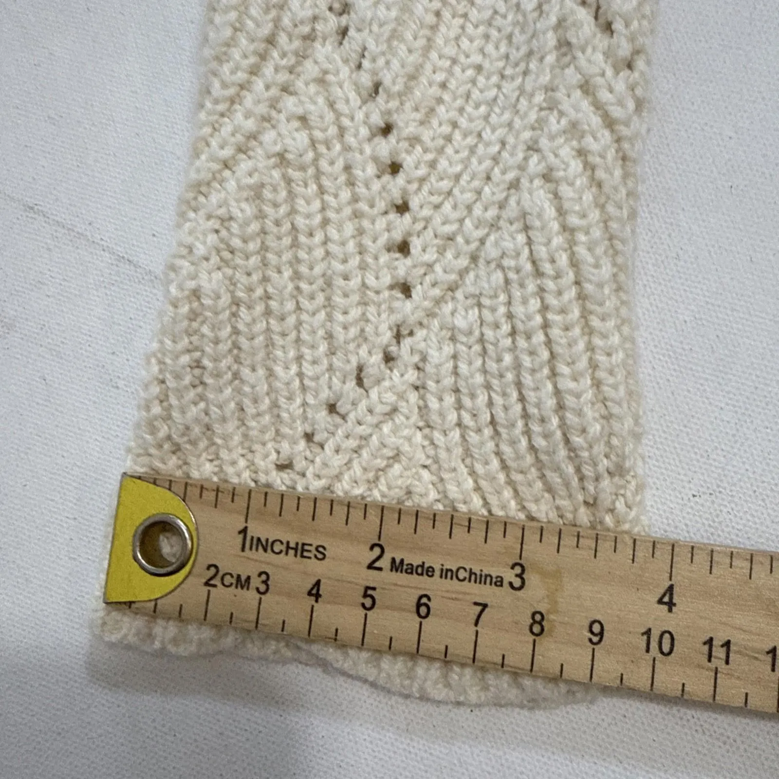 Sundance Cream Minimalist Old Money Cotton Silk Roll Neck Turtleneck Sweater SP - Image 9