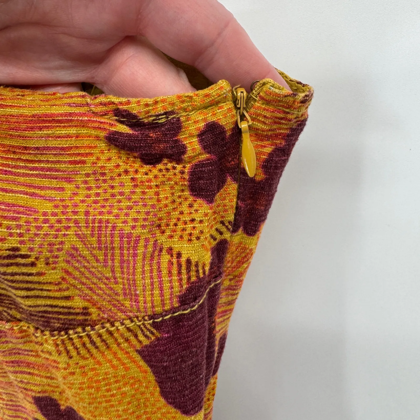 Urban Outfitters Floral Print Mini Dress Cutout Back Sundress Size M - Image 6