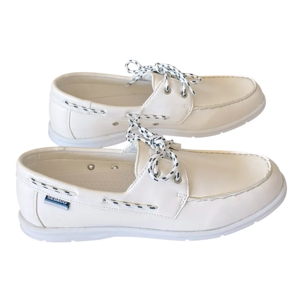 SEBAGO Marine Women’s Jackman Lightweight Boat Shoe White Size 10.5 - Image 3
