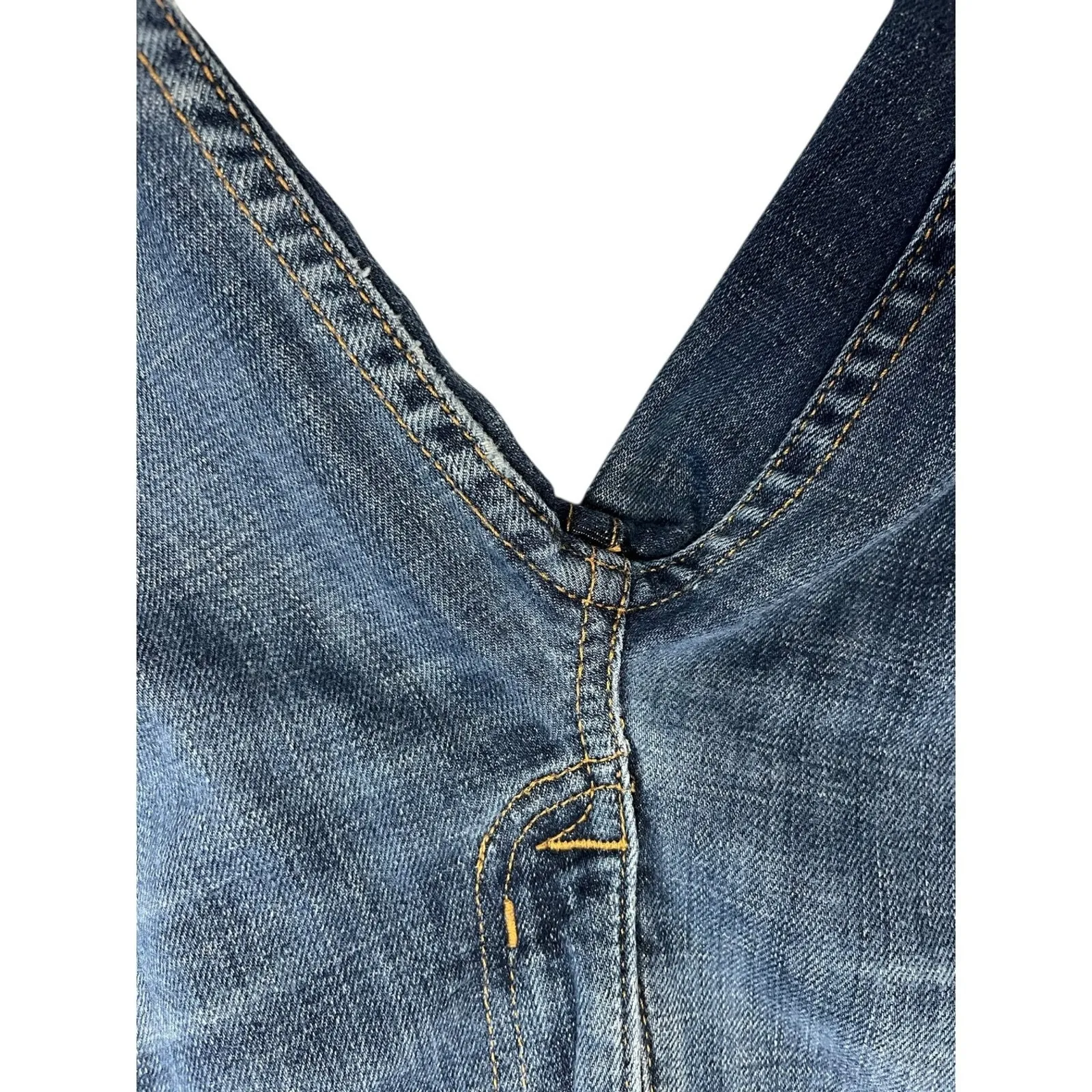 Vintage Hudson Jeans Womens 27 Blue Beth Baby Bootcut Low Rise USA Y2K Retro - Image 4