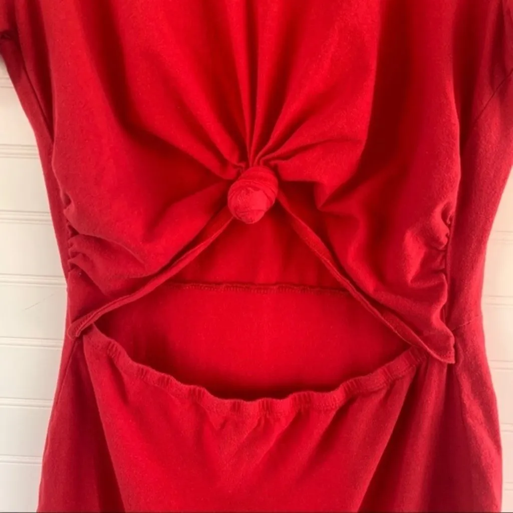 LA Hearts red cut out bodycon dress size large - Image 3