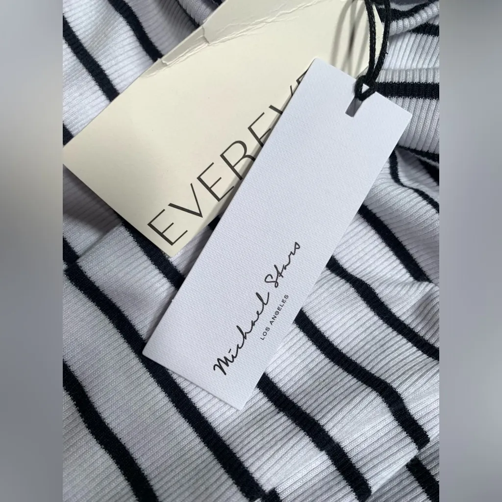 Michael Stars NWT  Evereve amara Striped Top small - Image 6