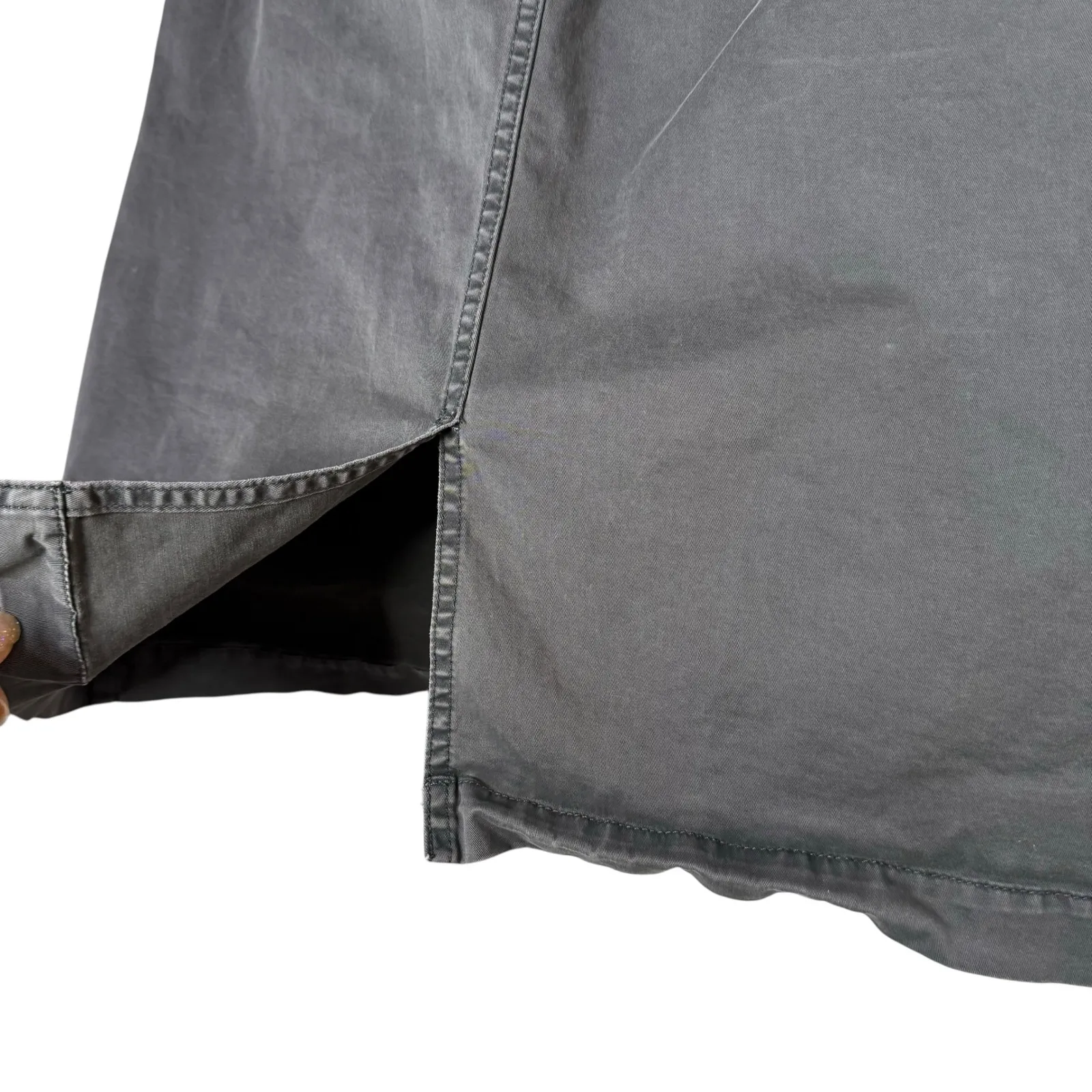 Banana Republic Distressed Straight Skirt Womens‎ 10 Grunge Casual BOHO Pockets - Image 5