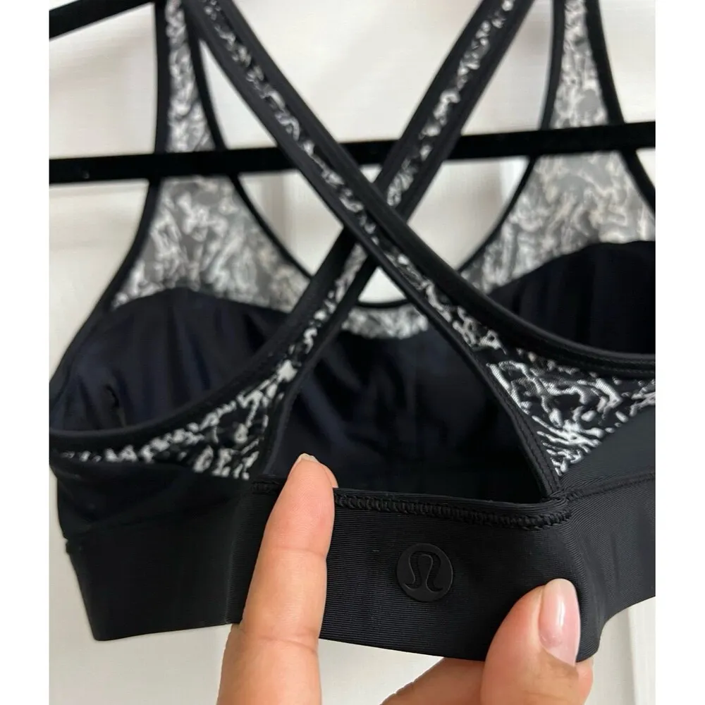 Lululemon Workout to Water Tank Sports Bra Swim SIZE 4 - Image 9