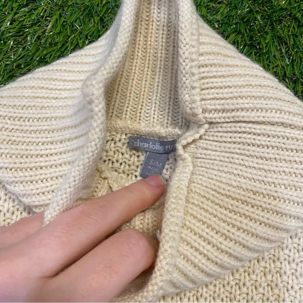 Charlotte Russe Tan Sweater - Image 3