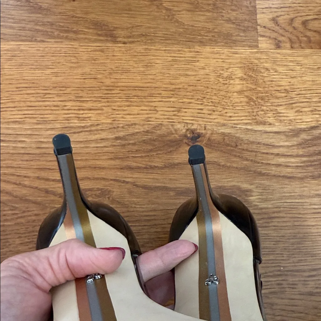 Sam Edelman Black Patent Leather Heels – Women’s Size 11.5M, Strappy Sandals - Image 16