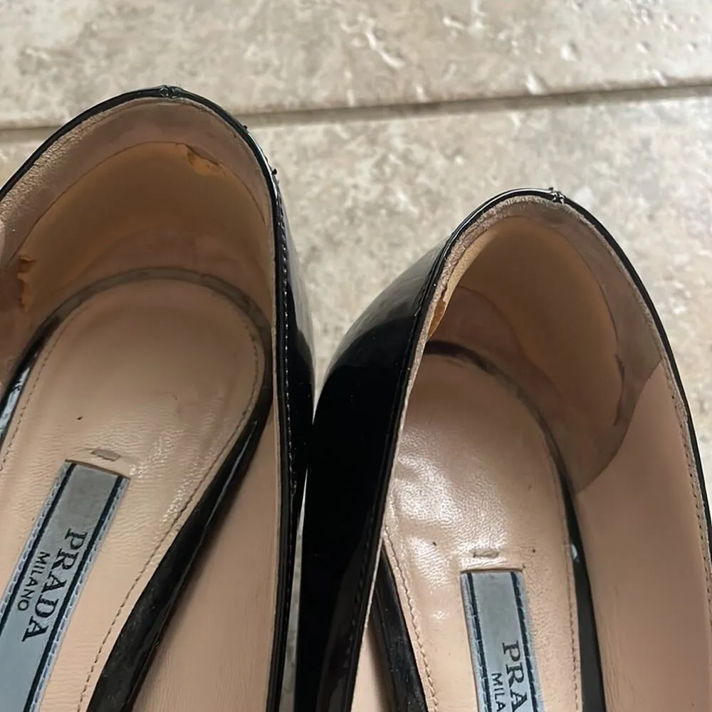 Prada Leopard Ombre Kitten-Heel Pump Honey - Image 3