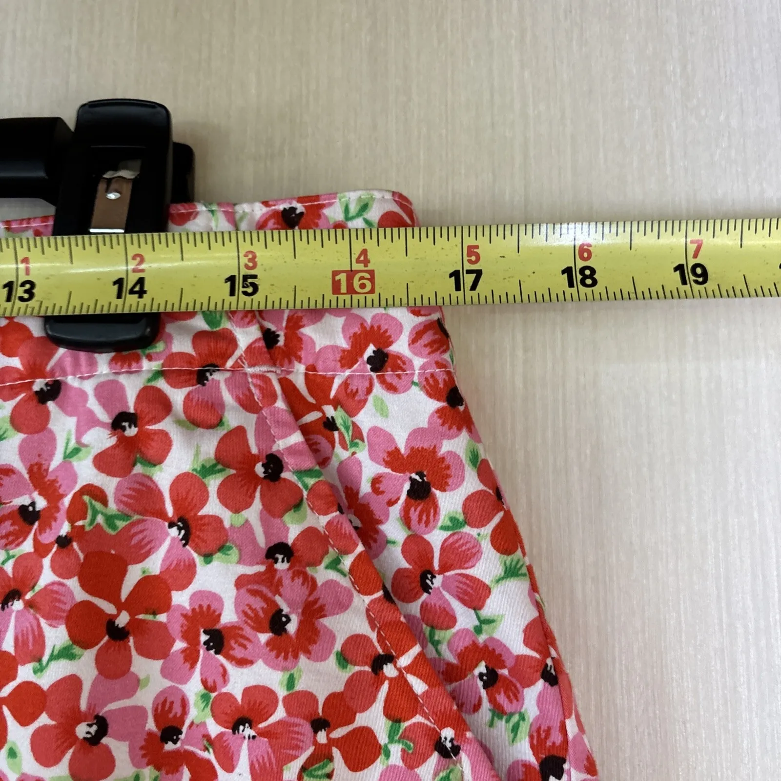 Lady Hagen Golf Skirt Sz 10 Orange Floral Athletic Skort - Image 6