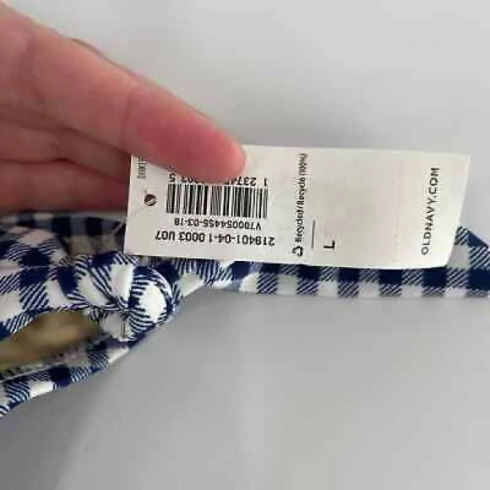 ✨ Side-Tie Swim Bottoms for Wo 
Blue Gingham✨ - Image 4