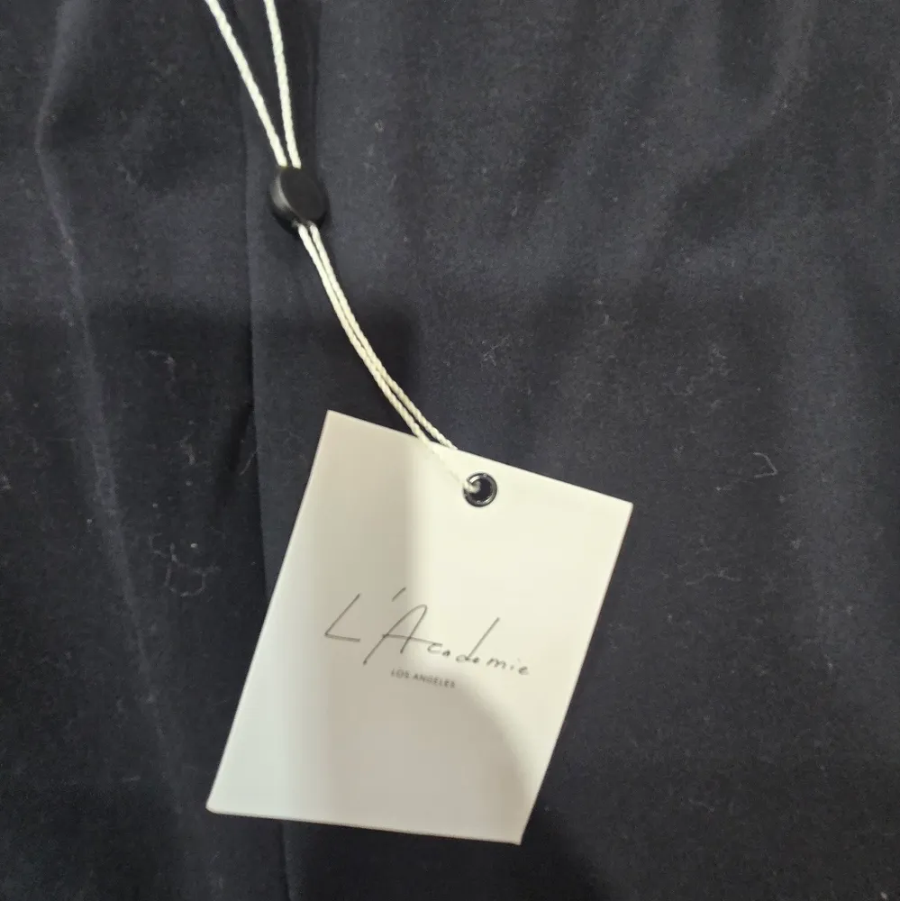 L'Academie x Marianna Hewitt Anouka Knit Slim Pant in Black - Image 7