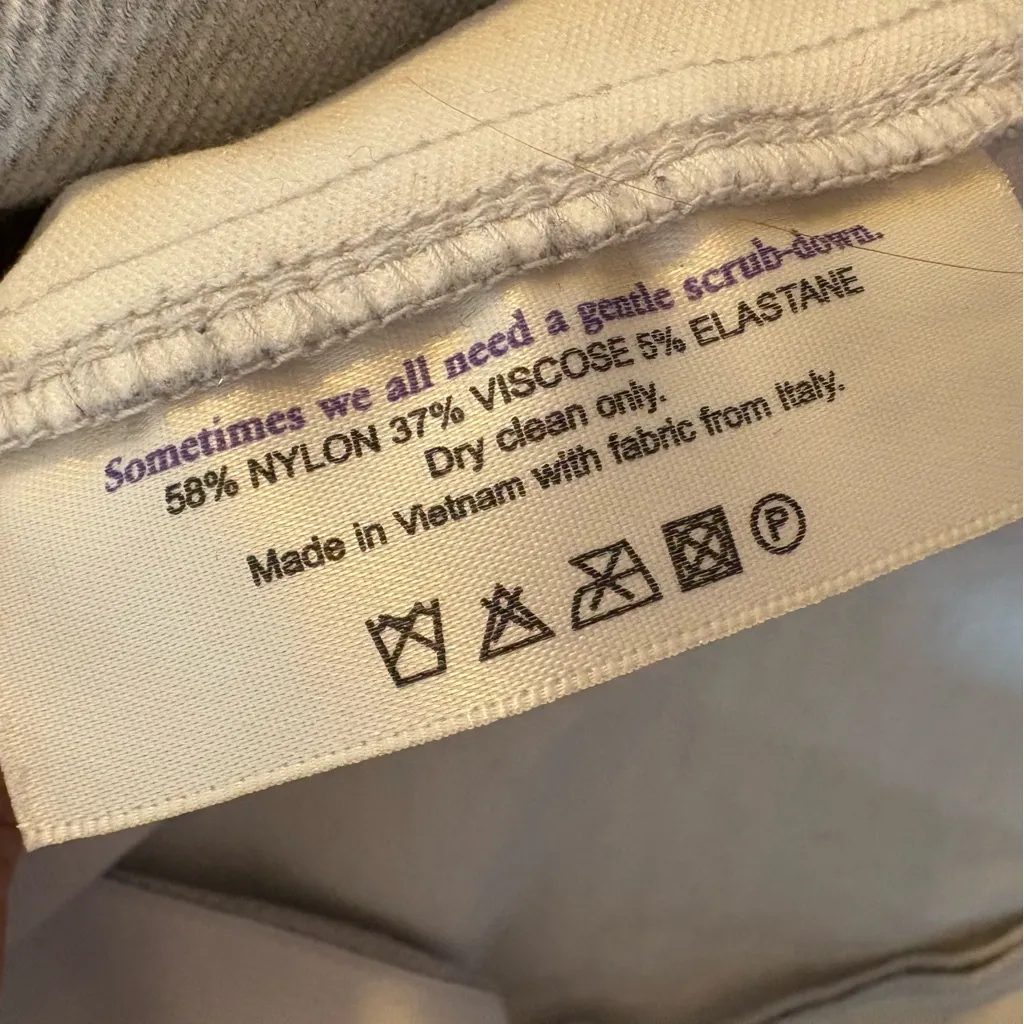 MM LaFleur The‎ Crosby Skirt Twill Ponte Light Heather Gray Size +3 (3X / 22–24) - Image 7