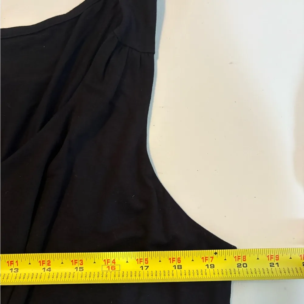 Boden Soft Jersey Maxi Dress Black Plus‎ Size 20R Viscose EUC 0383 - Image 8