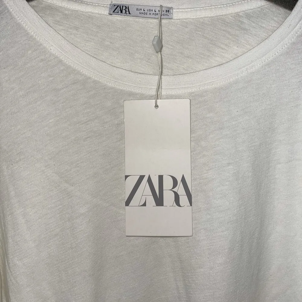 🆕 Zara Bandana Sleeve Tee - Image 2