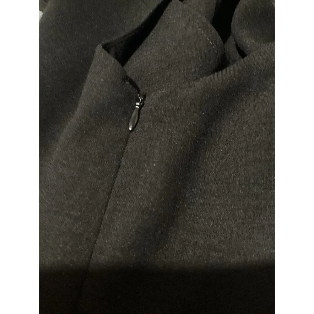 Lulus Statement Of Style Black Sleeveless Wide Leg Tie Waist Jumpsuit S - Image 7