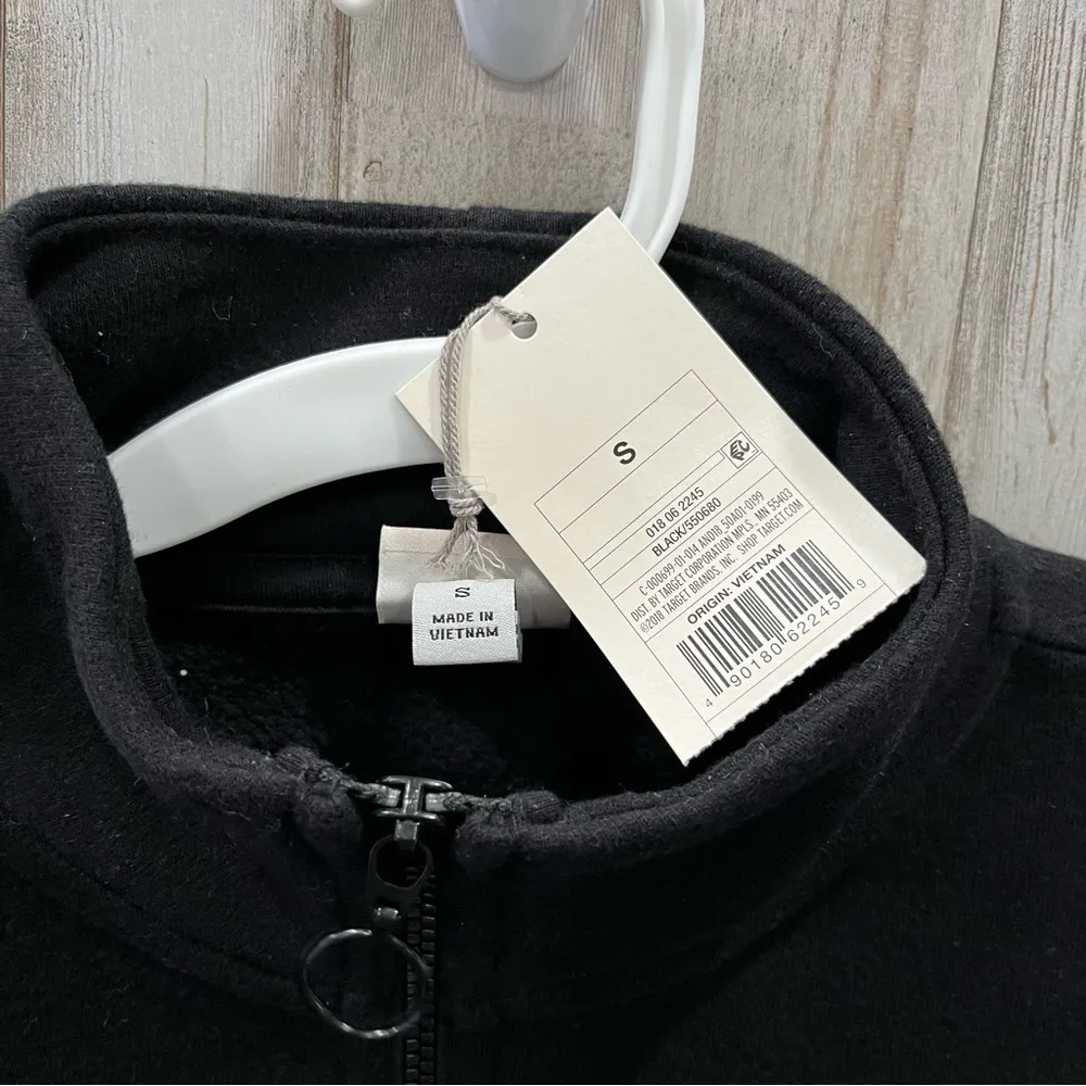 NWT A New Day Black Full Zip Jacket Soft Cozy Athleisure - Image 2