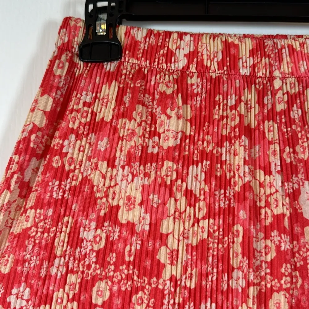 ASOS Design Pink Tan Pleated Wide Leg Pants Size 6 EUC #VEG-2758 - Image 5