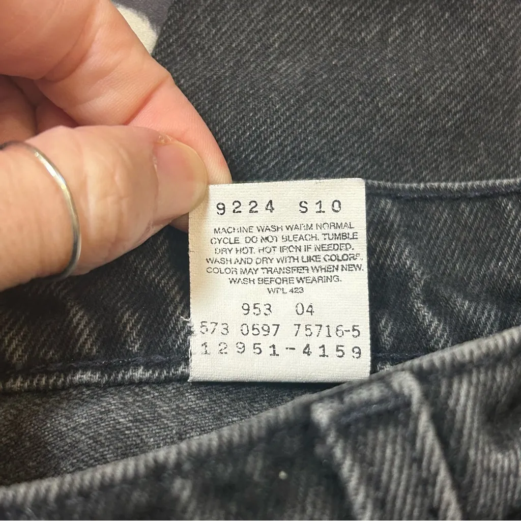 80’s/ 90s Vintage Levi’s 951 Orange Tab Jeans | USA Made | Petite | 27” - Image 8