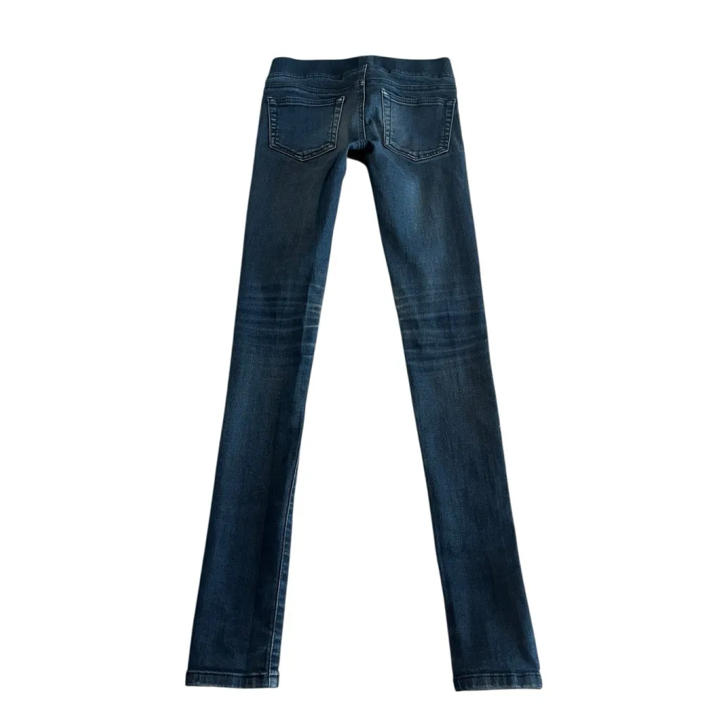 Refuge Jeggings Jeans Womens Juniors 00 Blue Skinny Stretch Tummy Control Taper - Image 10