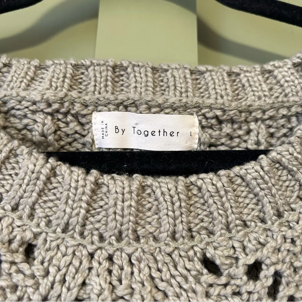By Together Textured Knit Sweater - Image 3