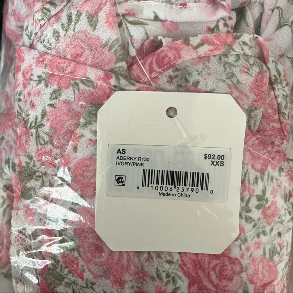 NEW Altar’d State Pink Aderny Floral Mini Dress Size XXS Available NWT - Image 10